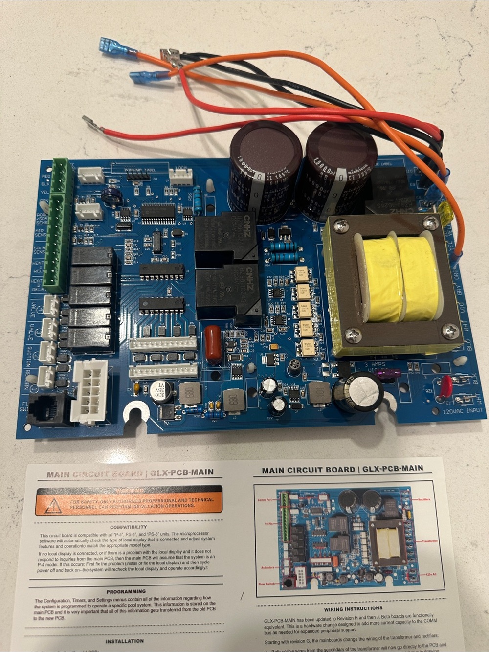 Hayward AquaLogic Main Printed Circuit Board